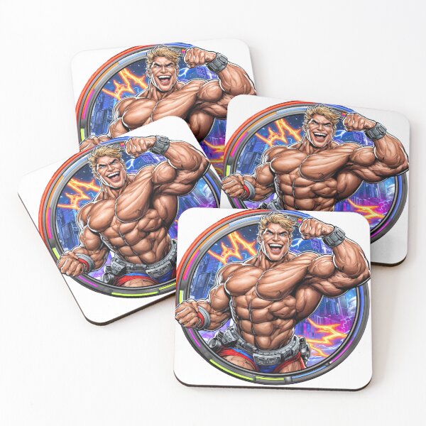 Item preview, Sticker - Decal - Comic Power: Heroic Flex in Futuristic City #24 designed and sold by ForeverPrintsOK.