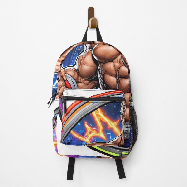 Item preview, Sticker - Decal - Comic Power: Heroic Flex in Futuristic City #24 designed and sold by ForeverPrintsOK.