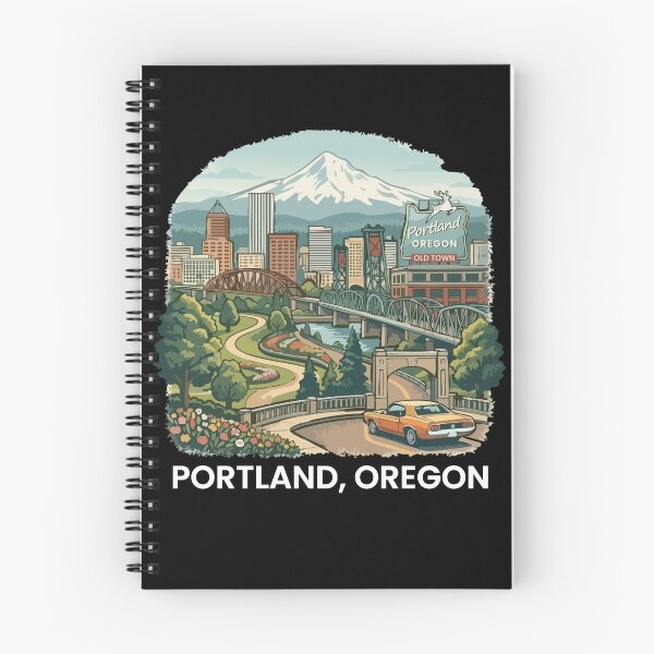 Item preview, Portland Oregon Souvenir Skyline Old Town Portland designed and sold by DSWShirts.