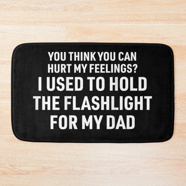 Item preview, Funny Relatable Flashlight For Dad Childhood Trauma Sarcastic Father Humor designed and sold by LizzyKeiko.