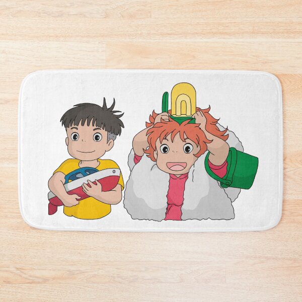 Item preview, Ponyo Sosuke Cute Blackout Illustration designed and sold by Iska-Designs.