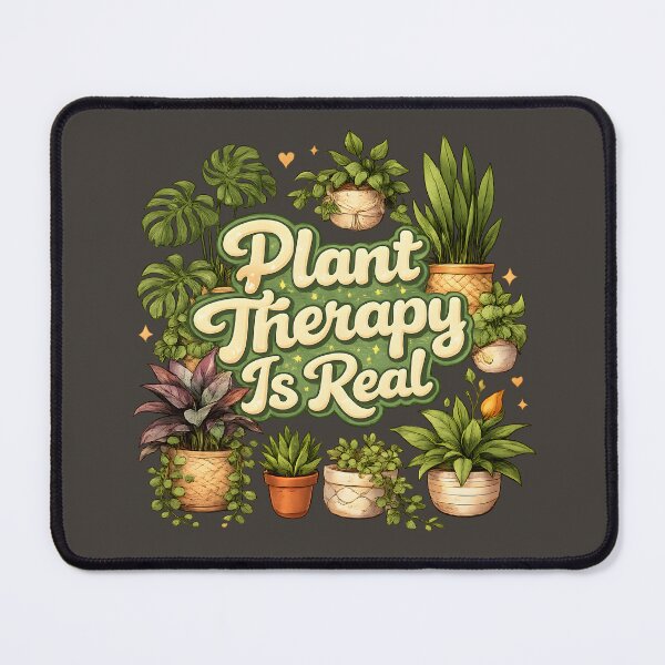 Item preview, Plant Therapy Is Real – Cozy Houseplant Lover Botanical Design designed and sold by blankTeeShirt.