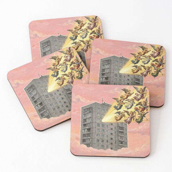Item preview, Brutalist Heaven: Angels of the Concrete Utopia designed and sold by GrabaHuk.