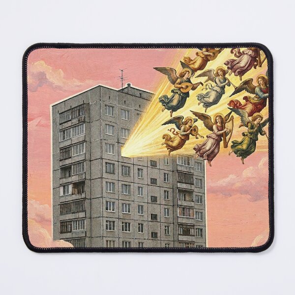 Item preview, Brutalist Heaven: Angels of the Concrete Utopia designed and sold by GrabaHuk.