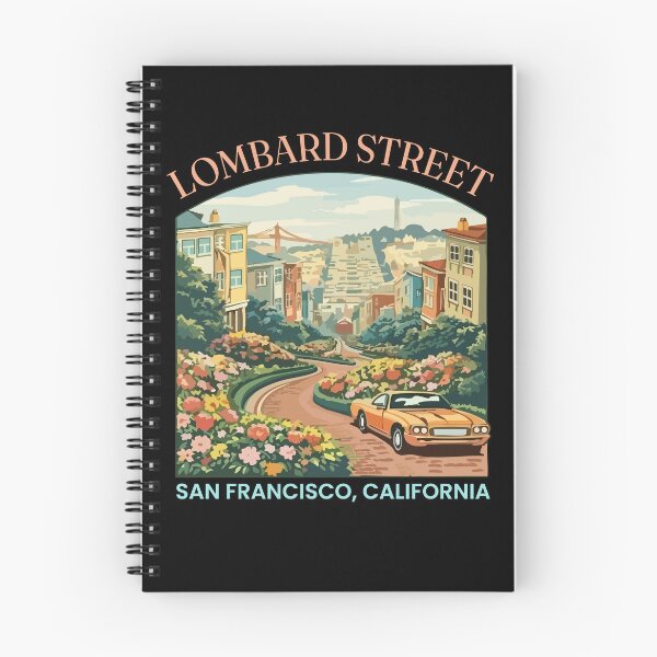 Item preview, Lombard Street Souvenir Travel California San Francisco designed and sold by DSWShirts.
