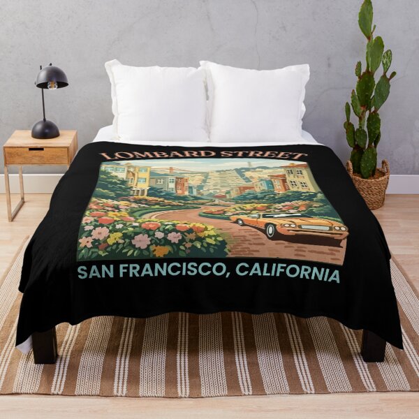 Item preview, Lombard Street Souvenir Travel California San Francisco designed and sold by DSWShirts.