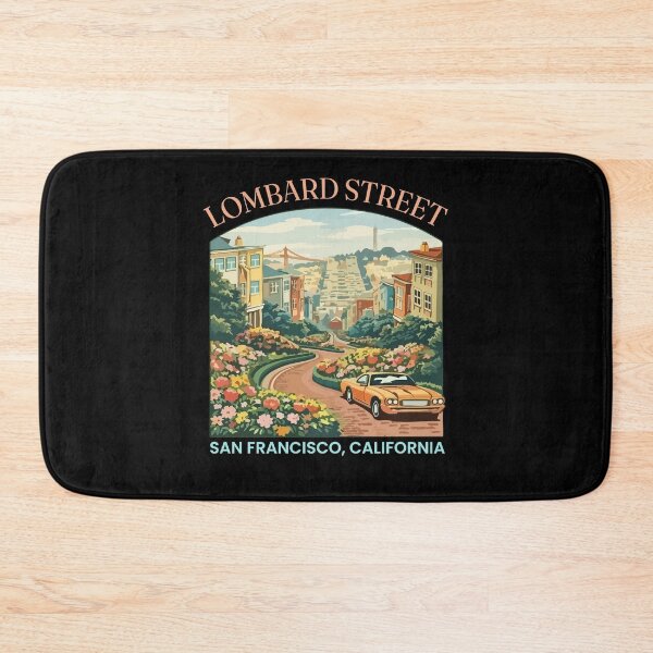 Item preview, Lombard Street Souvenir Travel California San Francisco designed and sold by DSWShirts.