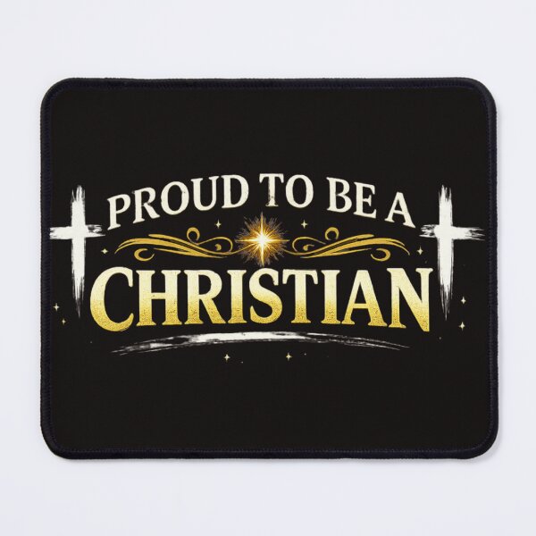 Item preview, Proud To Be A Christian Faith Design designed and sold by Jesusloverbrand.