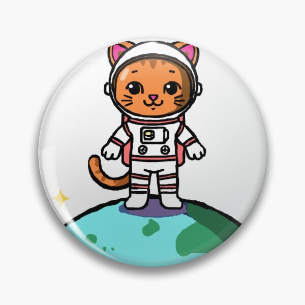 Item preview, Gato Astronauta Sobre Planeta designed and sold by WolfyShop4.