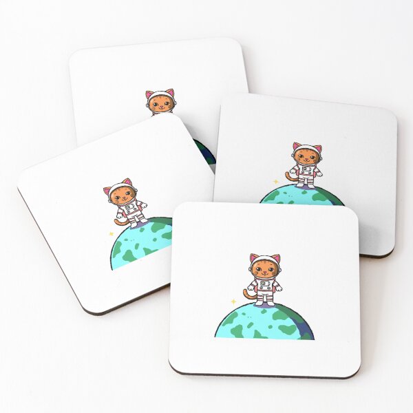 Item preview, Gato Astronauta Sobre Planeta designed and sold by WolfyShop4.