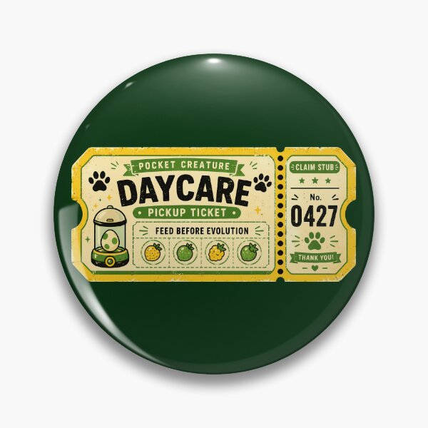 Item preview, Creature Daycare Pickup Ticket designed and sold by agearb.