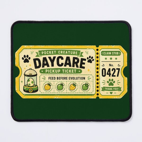 Item preview, Creature Daycare Pickup Ticket designed and sold by agearb.