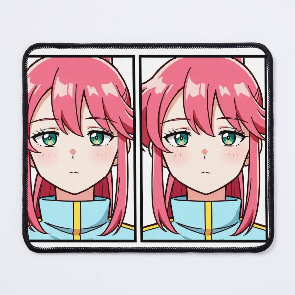 Item preview, Anime - Pink Hair Girl Blue Track Top designed and sold by AnimeShin.