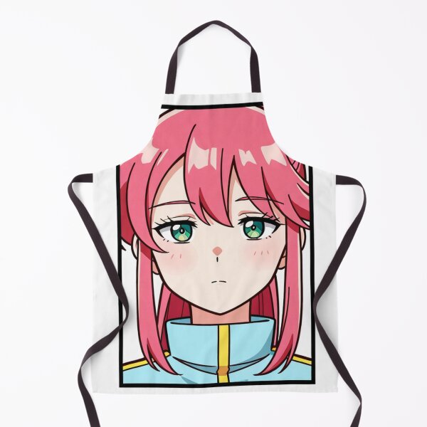 Item preview, Anime - Pink Hair Girl Blue Track Top designed and sold by AnimeShin.