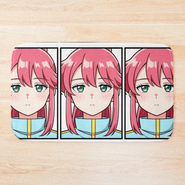 Item preview, Anime - Pink Hair Girl Blue Track Top designed and sold by AnimeShin.
