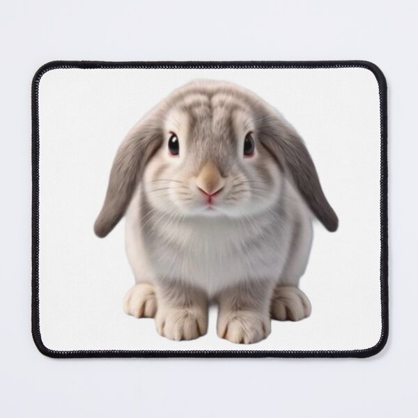 Item preview, Realistic Cute Lop Eared Bunny Portrait designed and sold by lovelistivkaa.