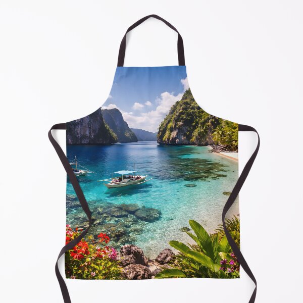 Item preview, Tropical Beach Paradise – Exotic Nature Landscape Wall Art designed and sold by Yomere.