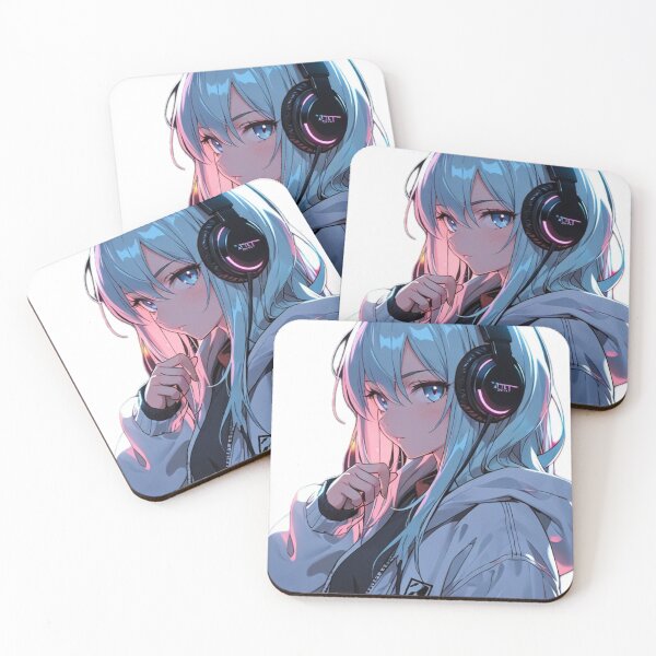 Artikelvorschau, Niedliche Neon-Katzenmädchen-Gamerin-Anime entworfen und verkauft von AnimDream .