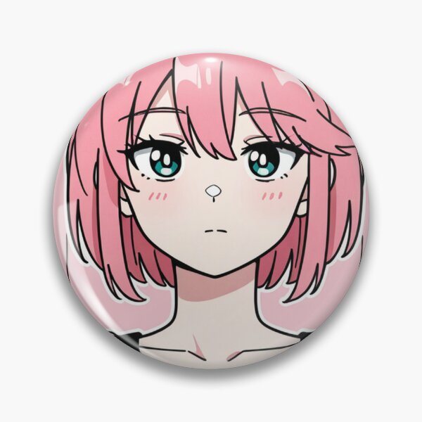 Item preview, Anime - Pink Hair Girl Pink Top designed and sold by AnimeShin.