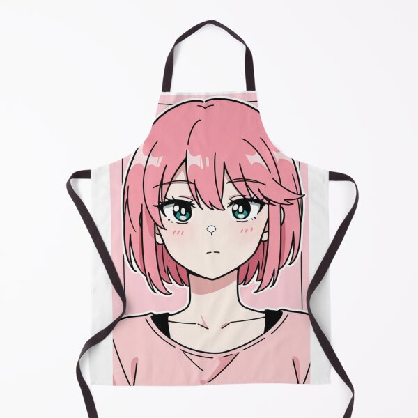 Item preview, Anime - Pink Hair Girl Pink Top designed and sold by AnimeShin.