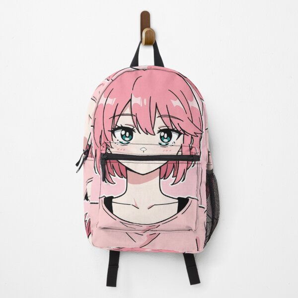 Item preview, Anime - Pink Hair Girl Pink Top designed and sold by AnimeShin.