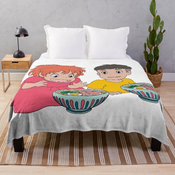 Item preview, Ponyo Sosuke Cute Ramen Illustration designed and sold by Iska-Designs.