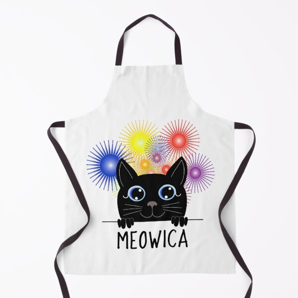 Item preview, Fourth Of July Funny Black Cat And Fireworks designed and sold by Sartoris Art.