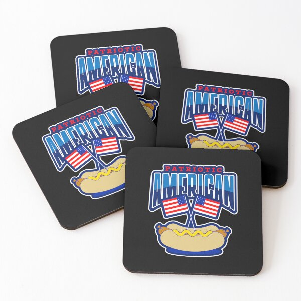 Item preview, Red White And Blue American Hotdog designed and sold by Sartoris Art.