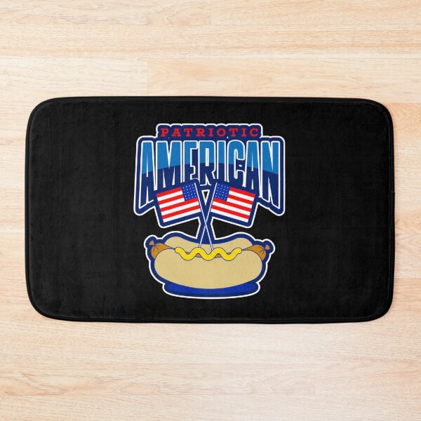 Item preview, Red White And Blue American Hotdog designed and sold by Sartoris Art.