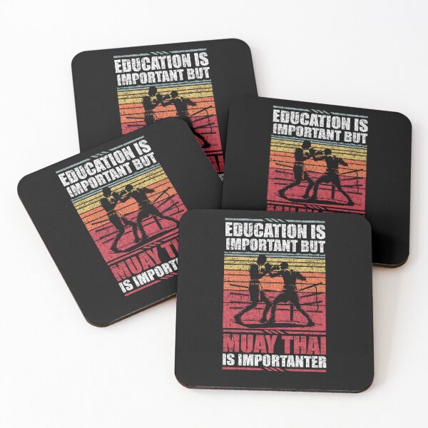 Item preview, Education Is Important But Muay Thai Is Importanter designed and sold by GabbyKash.