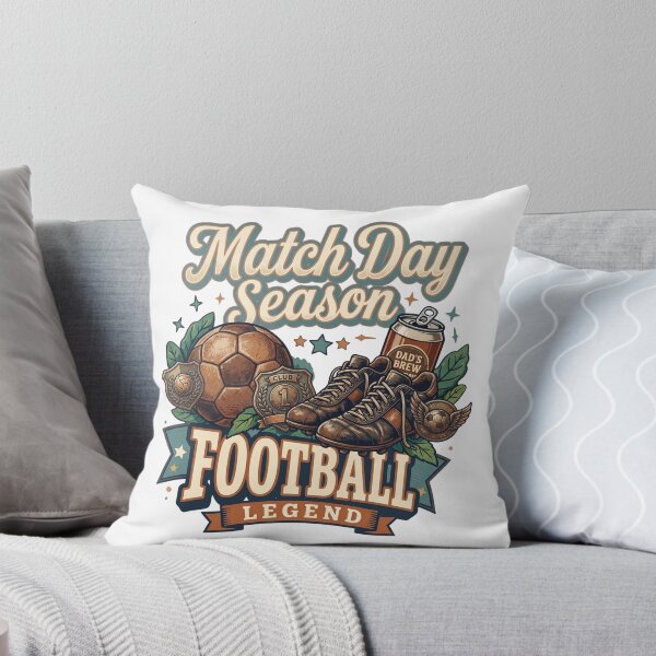 Item preview, Match Day Football Legend | Vintage Soccer Design designed and sold by ChampionKTS.