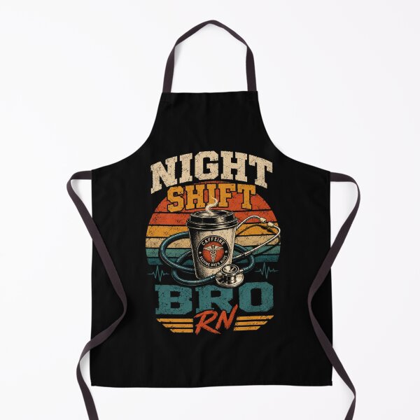 Item preview, Funny Male Nurse Night Shift Retro Design Classic T-Shirt  designed and sold by podlook.