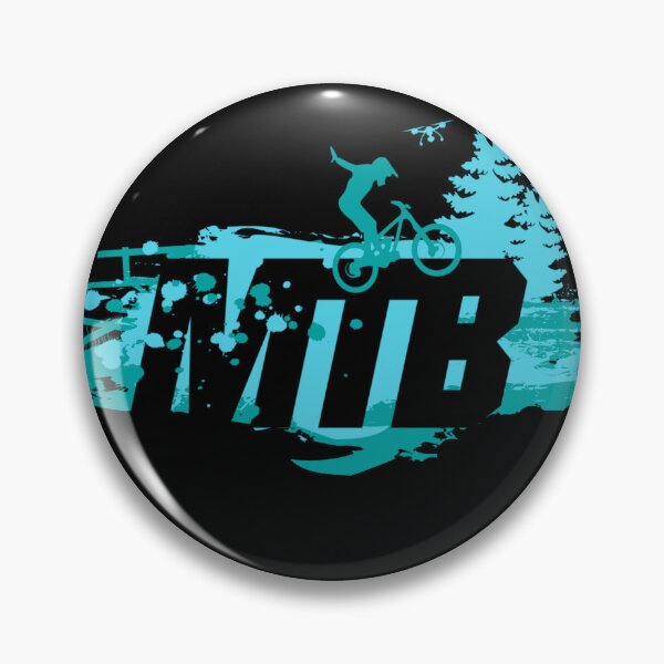 Item preview, Downhill Mountain Biking MTB Rider Silhouette designed and sold by Gravelpeak Co..