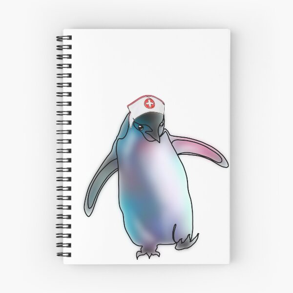 Item preview, Percy the Penguin Wearing nurse Hat – animalzinhats designed and sold by Ashley’sAnimalz.