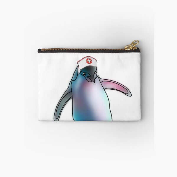 Item preview, Percy the Penguin Wearing nurse Hat – animalzinhats designed and sold by Ashley’sAnimalz.