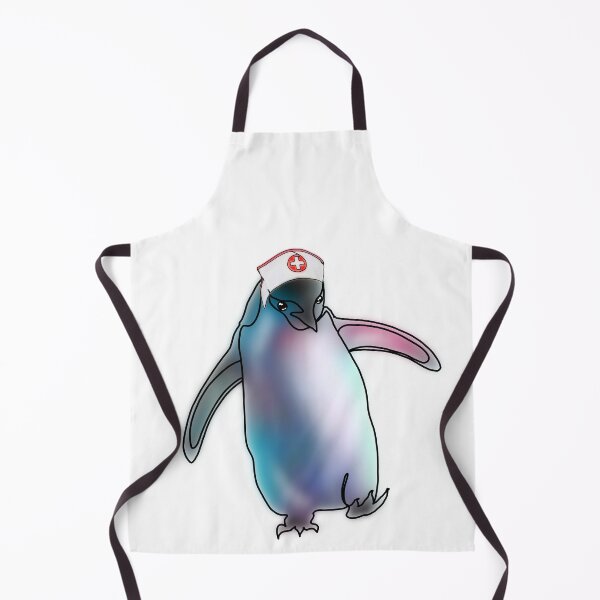 Item preview, Percy the Penguin Wearing nurse Hat – animalzinhats designed and sold by Ashley’sAnimalz.