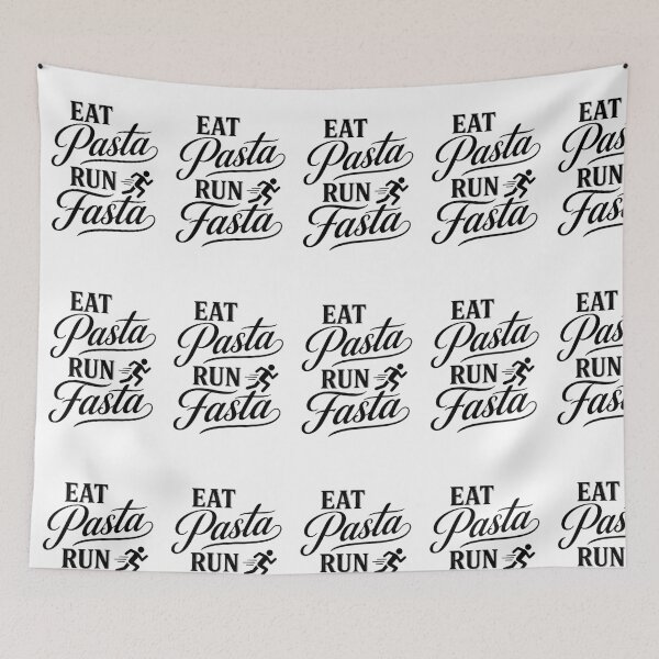 Item preview, Eat Pasta Run Fasta Funny Runner Pasta Lover Shirt designed and sold by Beauty2244.