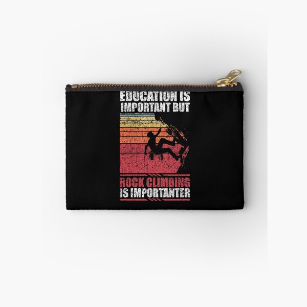 Artikelvorschau, Bildung ist wichtig, aber Klettern ist wichtiger. entworfen und verkauft von GabbyKash.