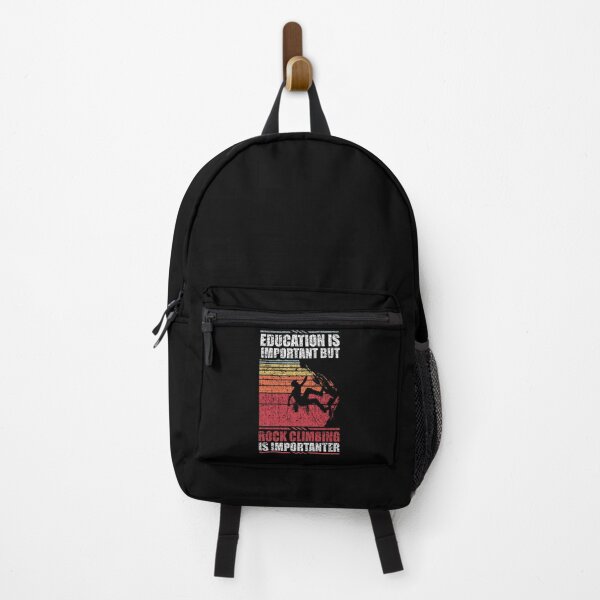 Item preview, Education Is Important But Rock Climbing Is Importanter designed and sold by GabbyKash.