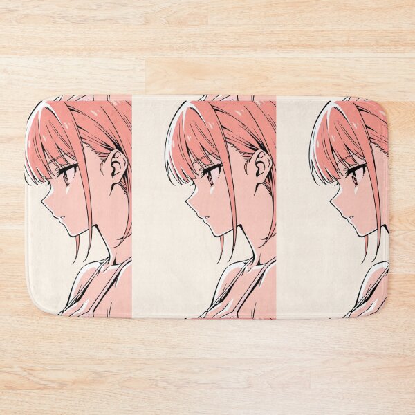Item preview, Anime - Pink Hair Girl Profile View designed and sold by AnimeShin.