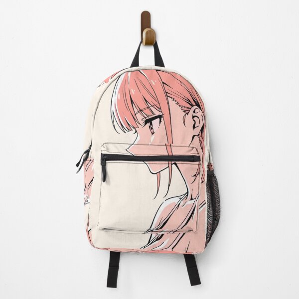 Item preview, Anime - Pink Hair Girl Profile View designed and sold by AnimeShin.