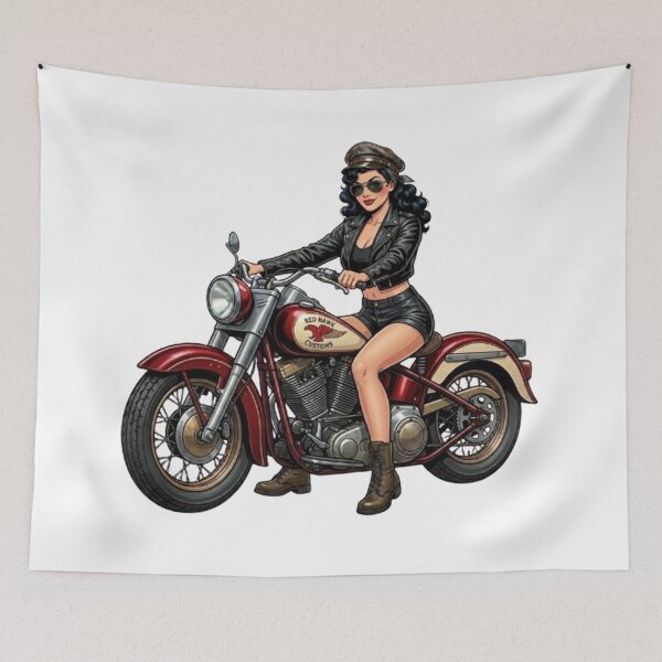 Item preview, "Biker Rebels: The Feminine Elegance" designed and sold by CHRIST5000.