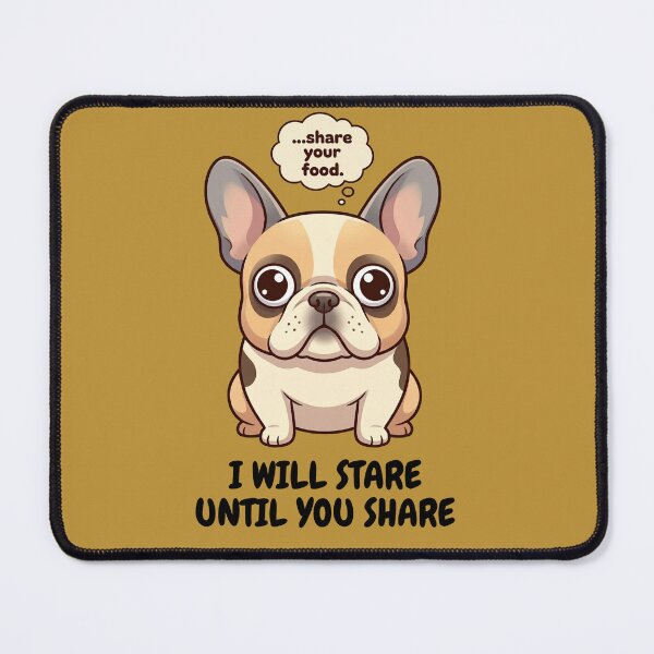 Item preview, French Bulldog The Death Stare designed and sold by GlitchedTees.