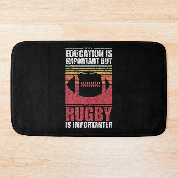 Item preview, Education Is Important But Rugby Is Importanter designed and sold by GabbyKash.