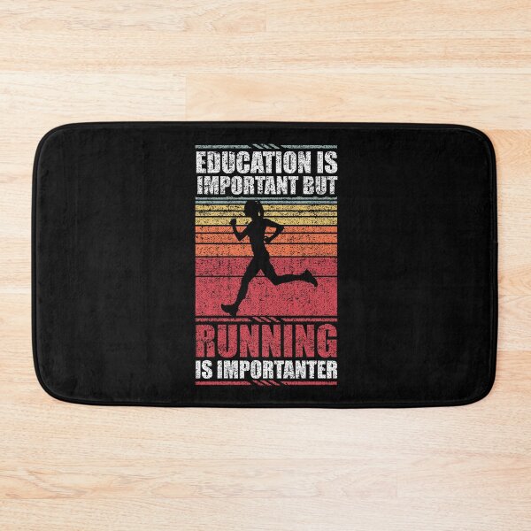 Item preview, Education Is Important But Running Is Importanter  designed and sold by GabbyKash.