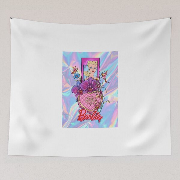 Item preview, Y2K Holographic Barbie Polly Pocket Art designed and sold by y2kponyclub.