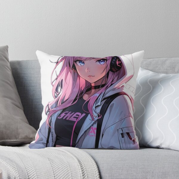 Item preview, Kawaii Pink Anime Gamer Girl Art designed and sold by AnimDream .