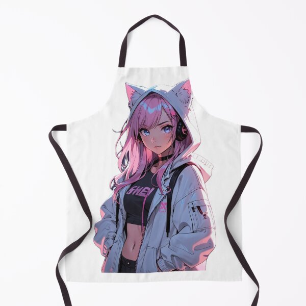 Item preview, Kawaii Pink Anime Gamer Girl Art designed and sold by AnimDream .