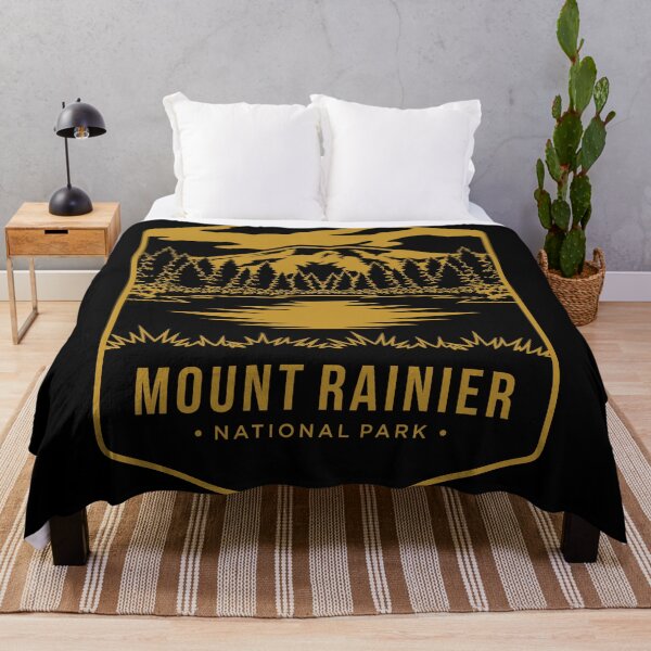 Item preview, Mount Rainier National Park Washington Vintage Design designed and sold by Gravelpeak Co..