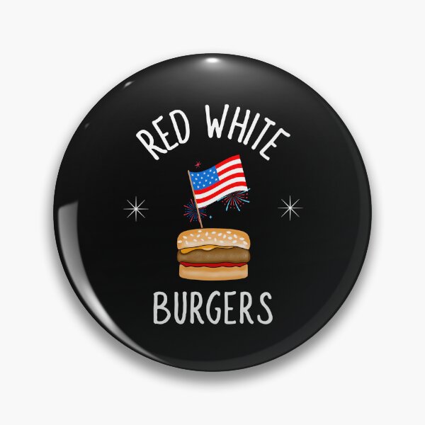 Item preview, Red White And Blue Burgers designed and sold by Sartoris Art.